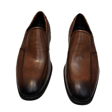 ecco Men's Melbourne Dress Shoes, Amber, 12-12.5 US