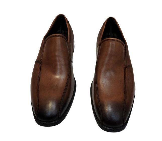 ecco Men's Melbourne Dress Shoes, Amber, 12-12.5 US