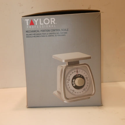Taylor Precision Products Stainless Steel Analog Portion Control Scale 50-Pound