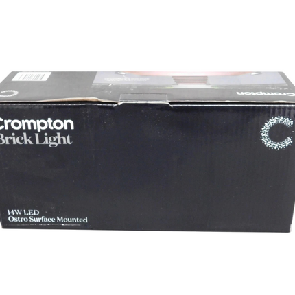 Crompton Brick Light 14W LED Ostro Surface Mounted