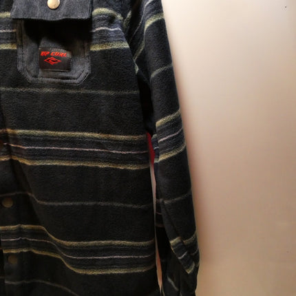 Rip Curl Boys' Polar Fleece Party Pack Shirt, Dark Navy, 16, Dark Navy