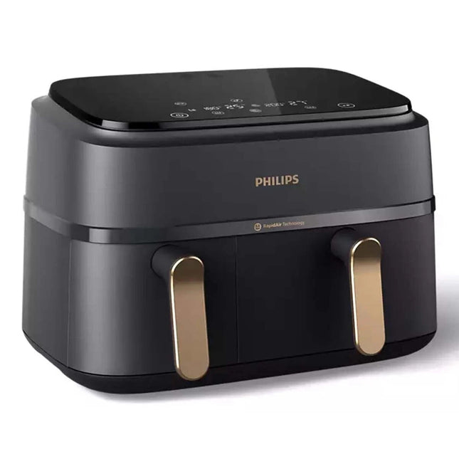 Philips 3000 Series Dual Basket 9L Air Fryer XXL (Grey) NA352/00