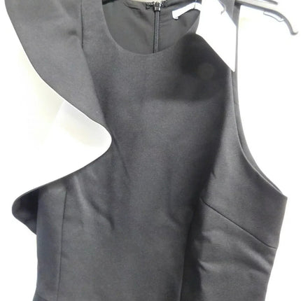 Cooper St - Jasmine High Neck Fitted Dress | Black | Size 8