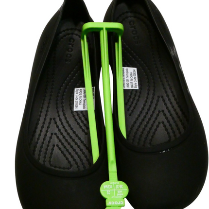 Crocs Women's Brooklyn Flat, Black, US 6