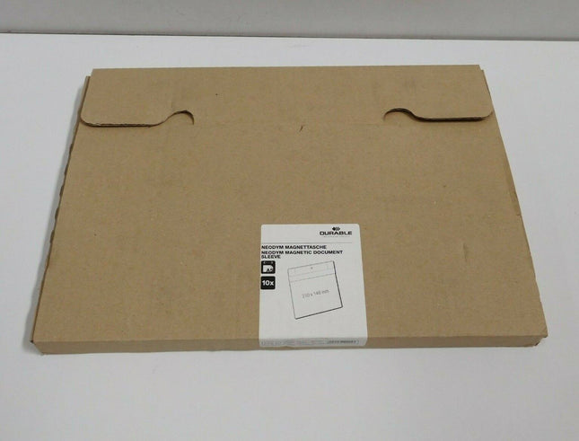 Durable Logistics Pockets Neodym Magnetic Sleeve, A5, Landscape, Pack of 10