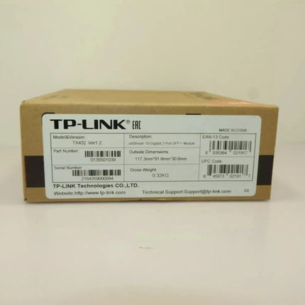 TP-LINK TX432 10-Gigabit 2-Port SFP + Module