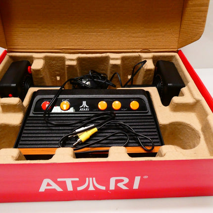 Atari Flashback 6 Classic Video Game System with 100 Games Console Controllers
