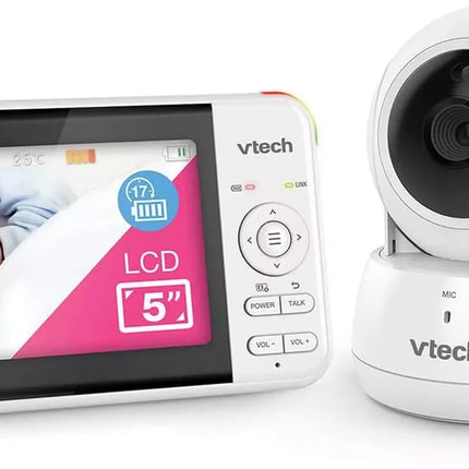 Vtech BM5550AU 5" Full Colour Pan & Tilt Video Baby Monitor