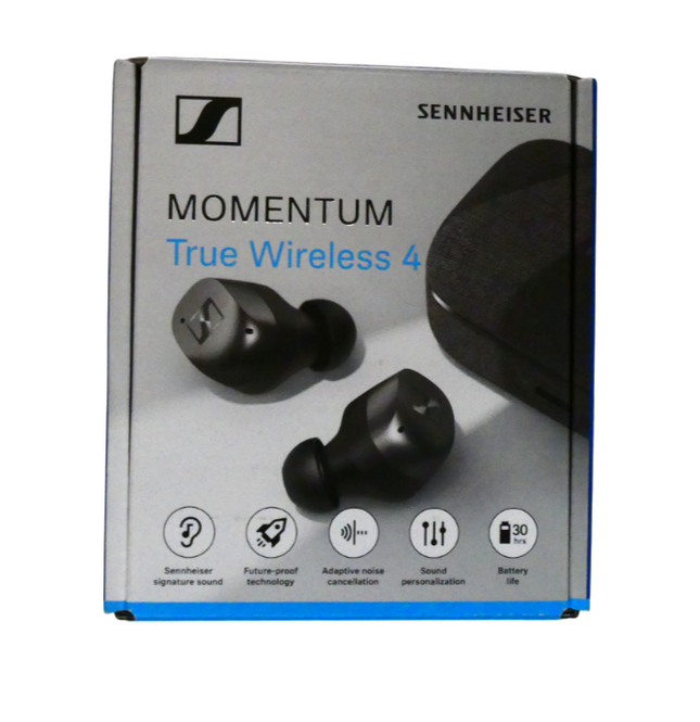 Sennheiser Momentum True Wireless 4 In-Ear Headphones (Black Graphite)