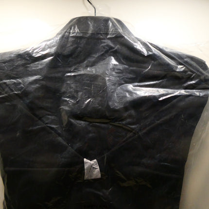 Abelard Men's 4 Way Stretch Poplin Slim Fit Dress Shirt, Black, S