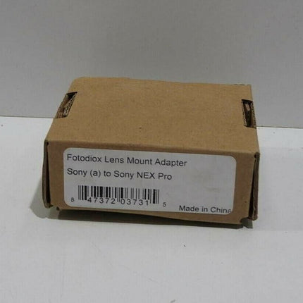 Fotodiox Lens Mount Adapter Sony (a) to Sony NEX Pro