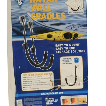 Seattle Sports Kayak Wall Cradle Hooks