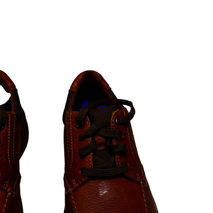 Clarks Men's Bradley Vibe Oxford, Tan Tumbled Leather, 9.5 US