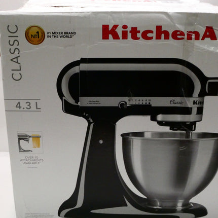 Kitchenaid KSM45 Classic Stand Mixer with Bowl - Onyx Black