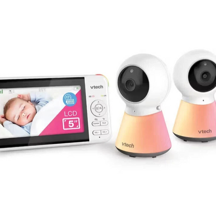 VTech BM5200N 5" 2-Camera Full Colour Video & Audio Baby Monitor
