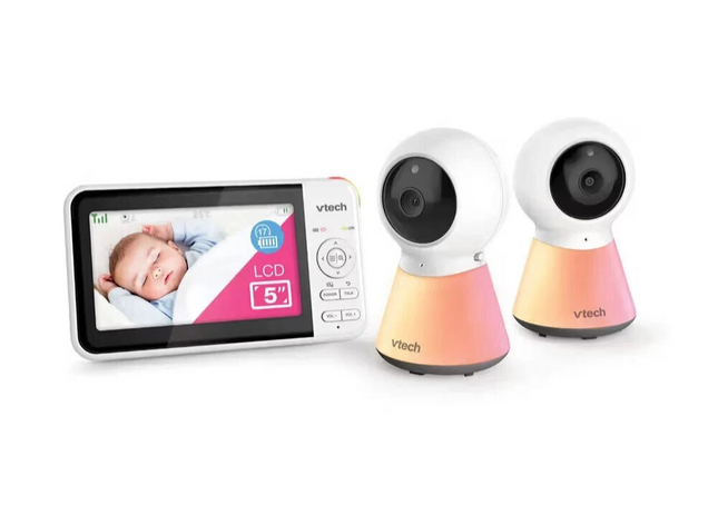VTech BM5200N 5" 2-Camera Full Colour Video & Audio Baby Monitor