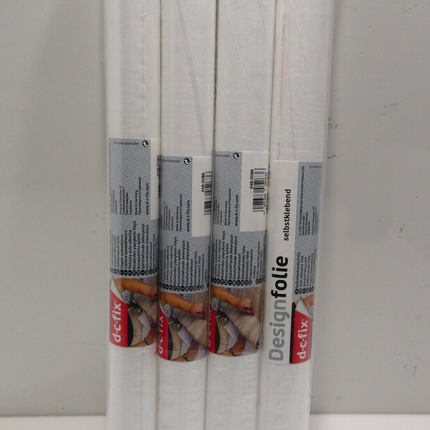d-c-fix 346-0089-4PK Decorative Self-Adhesive Film, Whitewood, 17" x 78" Roll