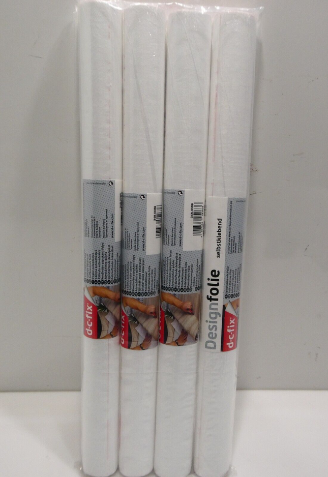 d-c-fix 346-0089-4PK Decorative Self-Adhesive Film, Whitewood, 17" x 78" Roll