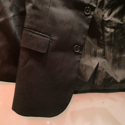 Calvin Klein Boys' 2-Piece Formal Suit Set, Black Stretch, Size - 10