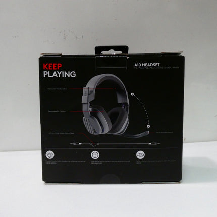 ASTRO Gaming A10 Headset Gen 2 Wired Headset, Compatible with Xbox, PC - Grey