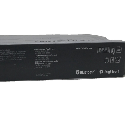 Logitech Pebble 2 Combo Wireless Keyboard/Mouse Bundle - Tonal Graphite, English