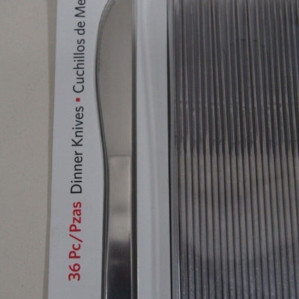 3 x Tramontina Pro Line 36 Dinner Knives Commercial Grade Stainless Steel