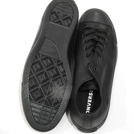 Converse Unisex-Adult Low-Top Black Sneakers - M11.5 W13.5