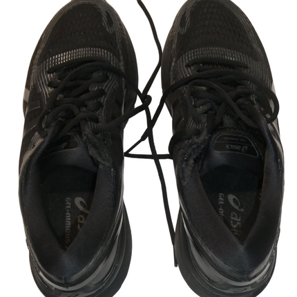 ASICS Gel-Nimbus 21 Men's Running Shoes, Black/Black, 10 US