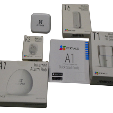 EZVIZ BS-113A Wireless Internet Alarm Starter Kit - White