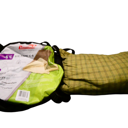 Coleman 2000032181 Big Game C-6 Sleeping Bag - Olive