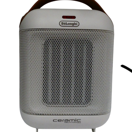 De'Longhi Capsule Fan Heater, Self-Regulating Ceramic Heater HFX30C18.IW, Ivory