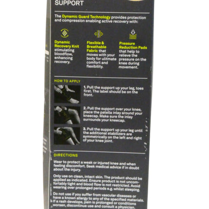 Elastoplast Performance Knee Support Brace - Size Medium (1 Pack) | Adjustable K