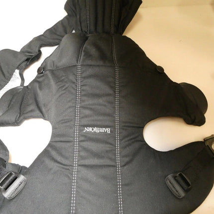 BabyBjörn Baby Boys Baby Girls Cotton Carrier Mini (Black)