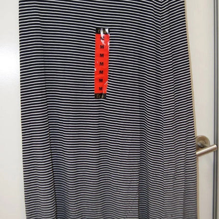 Dalia Collection Maxi Long Full Length Skirt Black/White - Medium