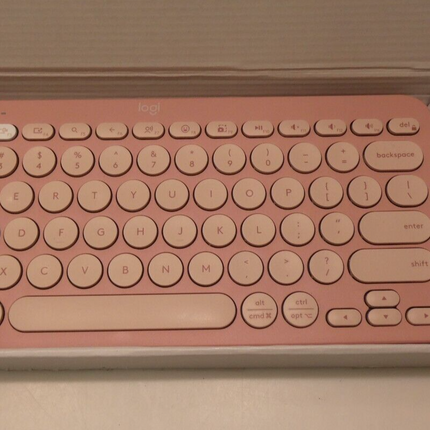 Logitech Pebble 2 Wireless Keyboard and Mouse Combo - Tonal Rose