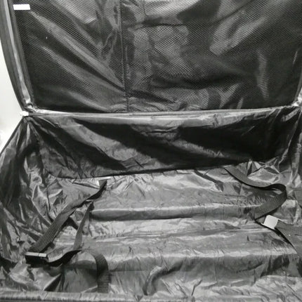 Rockland Vara Softside 3-Piece Upright Luggage Set, Black dot, 3-Piece Set