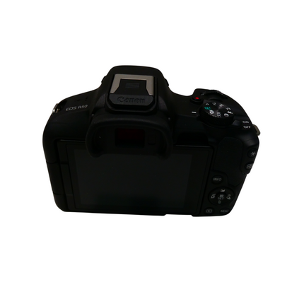 Canon EOS R50 Mirrorless Camera with RF-S 18-45Mm F/4.5-6.3 Is STM Lens - AU Ver