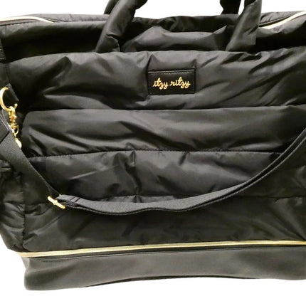 Itzy Ritzy Dream Weekender Travel Bag - Lightweight Overnight & Hospital Bag Fea