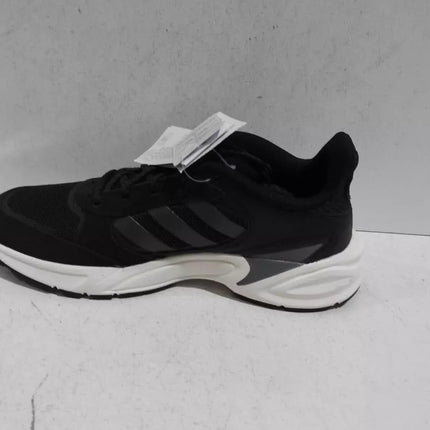 adidas 90S Valasion Women's Running Shoe, Core Black/Night Metallic/Grey, 8.5 US
