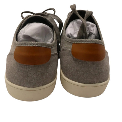 Steve Madden Men's Fenta Fashion Sneaker, Grey Fabric, 9.5 M US