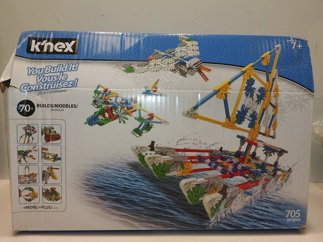K'NEX 70 Model Building Set - 705 Pieces - Ages 7+ Engineering Education Toy