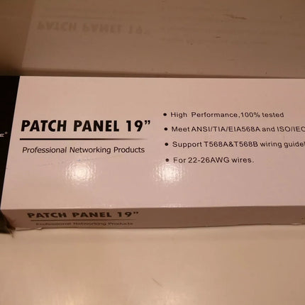 Monoprice 107307 Cat5 Enhanced 110Type 96-Port (568A/B Compatible) Patch Panel