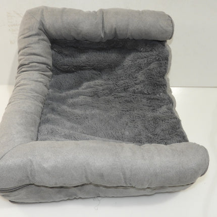 FurHaven Pet Dog Bed | Orthopedic Ultra Plush Sofa-Style Couch Pet Bed for Dogs 