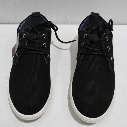 Wild Rhino Men's SAN Diego Lace-Up Flats, Black - 9 US