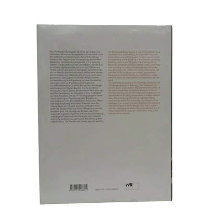 Marburg Building System : Open As a Matter of Principle by Silke Langenberg...