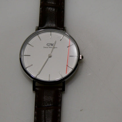 Daniel Wellington Women Classic York, Silver 36 mm - DW00100055