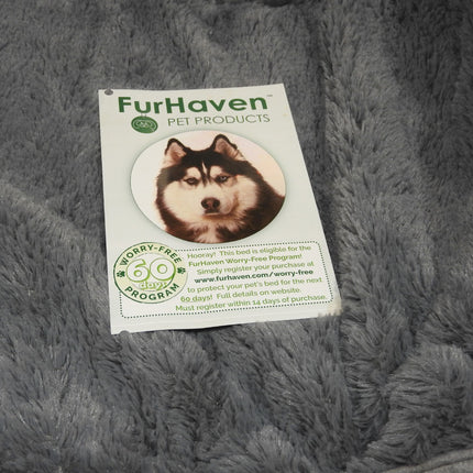 FurHaven Pet Dog Bed | Orthopedic Ultra Plush Sofa-Style Couch Pet Bed for Dogs 