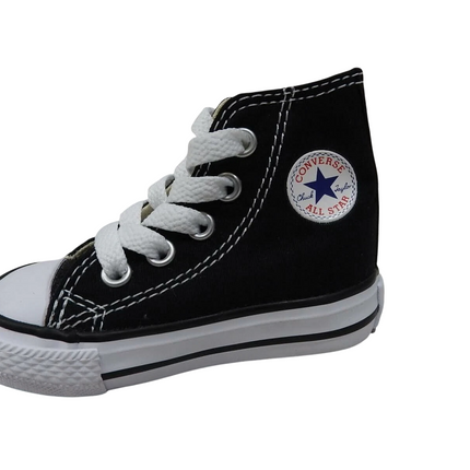 Converse Boys' Chuck Taylor All Star Hi-top Shoes, Black, 19 EU