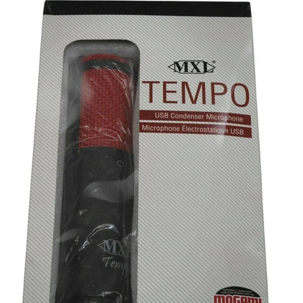 MXL Tempo Red/Black USB Condenser Microphone