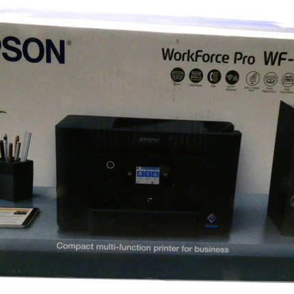 Epson Workforce Pro WF-3825 Multifunction Printer, Black - C11CJ07502